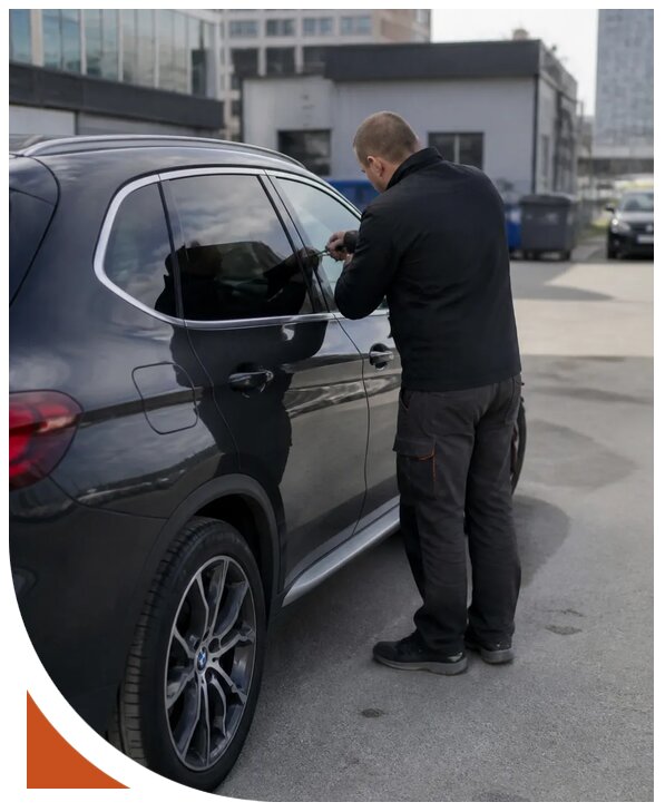 Вскрытие автомобиля БМВ в Югорске от 2553 р. | Разлок-Югр