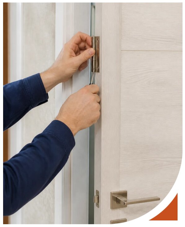 Установка бронепластины на входной дверной замок в Югорске